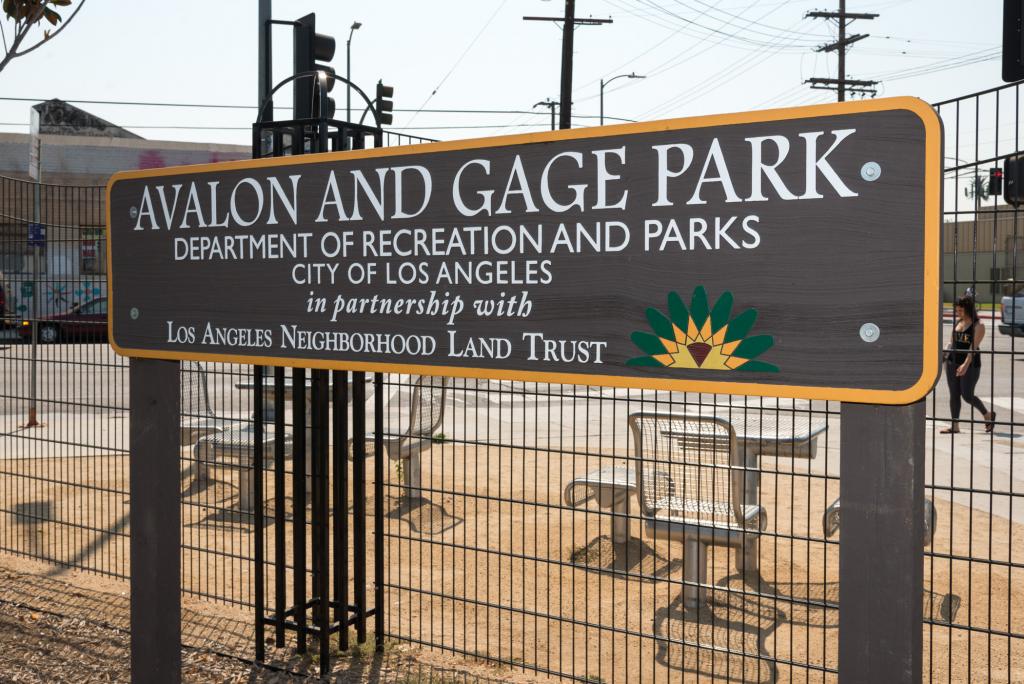 Gage And Avalon Triangle Pocket Park